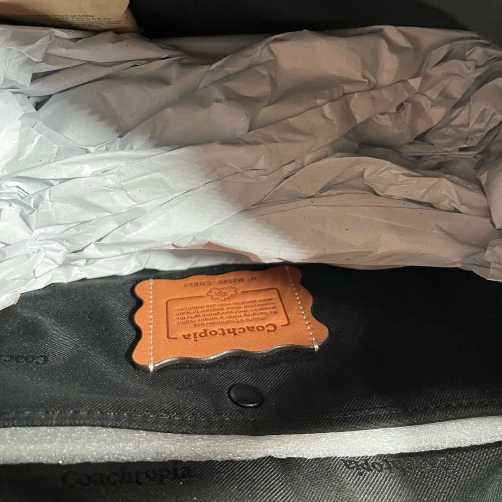 Coach Coachtopia Alter/Ego Slouchy Shoulder Bag Upcrafted Leather Multi 4 CBE00 - Picture 6 of 13